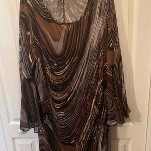 MSW flutter sleeve dress